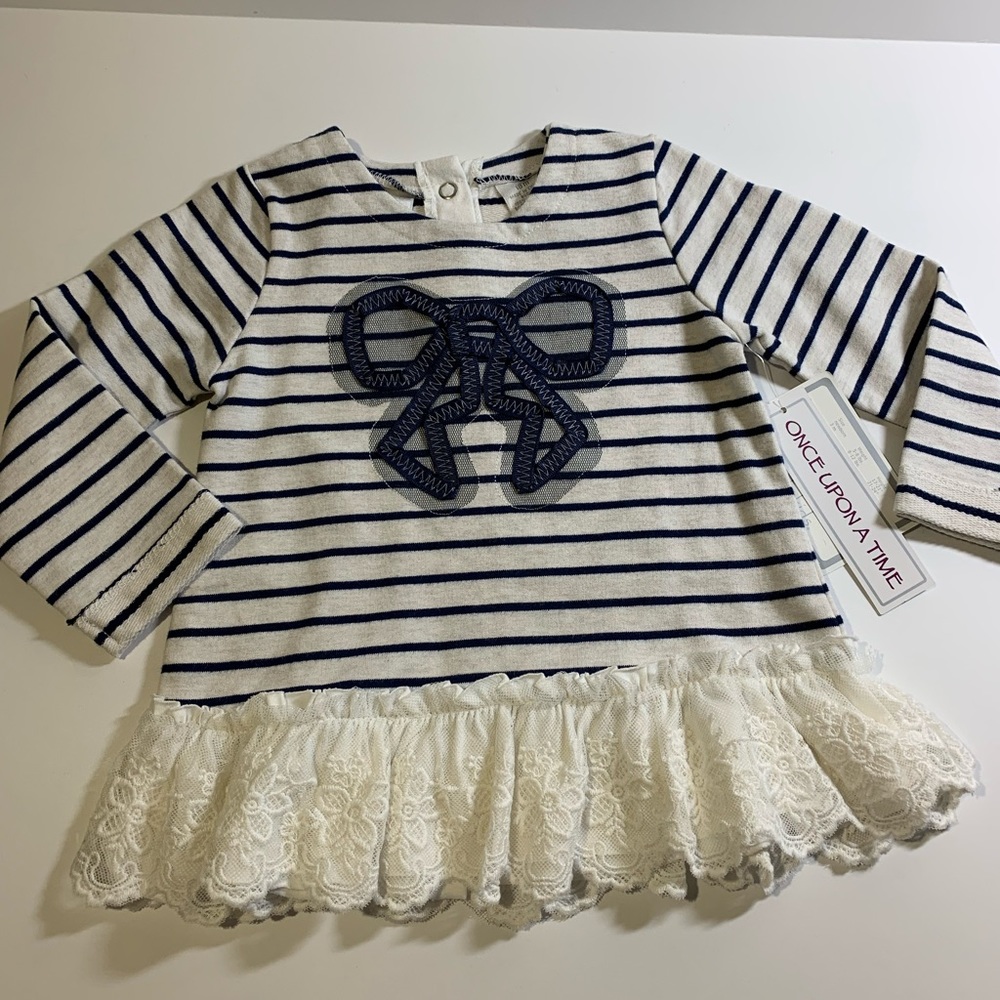 Striped Sweatshirt | 18 mo | NWT